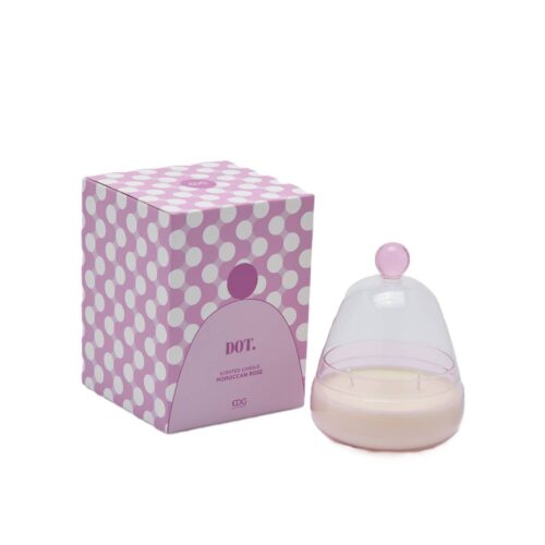 Dot Scented Candle -Moroccan Rose