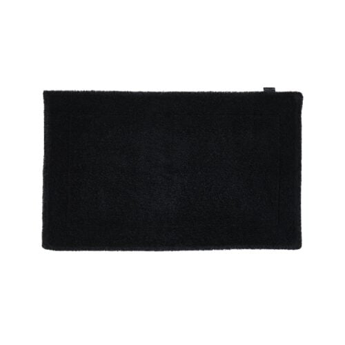 Double Badematte Color 990 Black