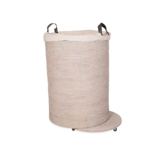 BASKET Skittentøyskurv med hjul