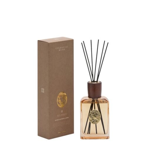 Golden Muse Diffuser - Suede Saffron & Rose