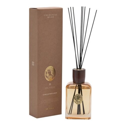 Golden Muse Diffuser - Suede Saffron & Rose